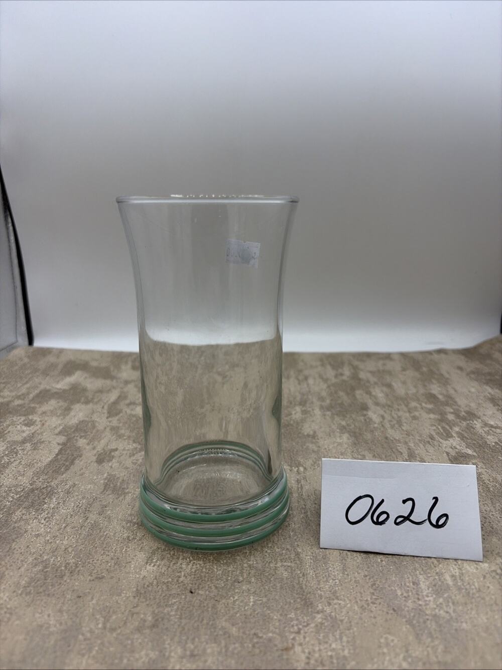 Vintage Fiesta Homer Laughlin Retired 16 Oz. Tumbler Green Colored Rings